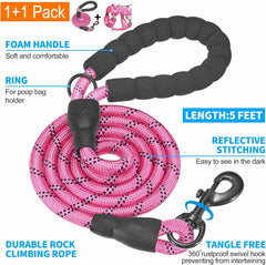 Heavy Duty Tactical Dog Harness for Large Dogs, No Pull Adjustable Pet Harness Reflective Service Training Easy Control