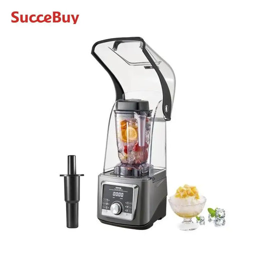 Succebuy 1400W Blender for Smoothies Multi-Functional Food Processing Blender&Noise Cover for Kitchen