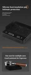 MHW-3BOMBER Digital Kitchen Coffee Scale 2000g/0.1g High Precision Cyclic Rechargeable Electronic Scale Home Barista Accessories