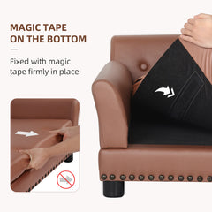 Heavy Duty Pet Sofa Large Raised Dog Bed Cushioned Sofa Softly Pet Cat Bed Puppy Sofa Couch Lounge Bed