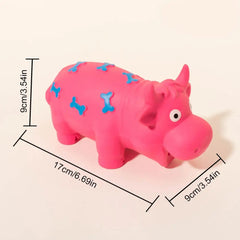 Chewing Toys For Dogs Tough Dogs Chewing Squeaky Toys Interactive Cow Shape Design Interactive Pet Dog Chew Toys For Small