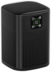 2 Pack Air Purifiers for Home Bedroom up to 650ft², Honeyuan H13 HEPA Air purifier with 360°Air Intake, 3 Fan Speeds, White