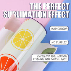 HTVRONT 8pcs/4pcs 20 OZ Sublimation Tumblers Skinny Straight Sublimate Tumbler Blank DIY Mugs Cups Gifts with Sublimation Papers
