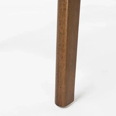 Bar table wooden bar counter with natural walnut veneer, 17.72" x 47.24" x 42.01"