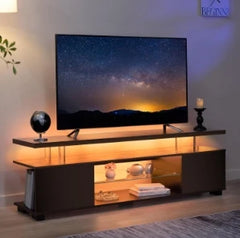 LED TV Stand TV Stands for Living Room Modern TV Stand with Storage for 65/70/75 inche TVs Entertainment Center