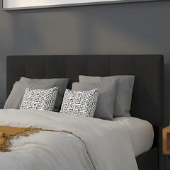 Quilted Tufted Upholstered Full Size Headboard in  cabeceira de cama box casal  headboard