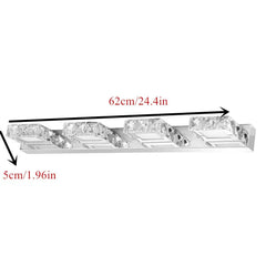 Wall Mirror Lights for Bathroom Wall Mounted Bathroom Living Makeup 4 LED Wall Fixtures Sconce