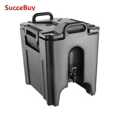 SucceBuy 2.5 5 10 Gallon Insulated Beverage Dispenser Food-grade Hot and Cold Beverage Server Thermal Drink Dispenser Cooler