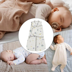 Adjustable Wearable Blanket Pure Cotton Swaddling Sleeping Bag Comfortable Sleeping Bag Cotton Sleeping Bag Kids For Comfortable