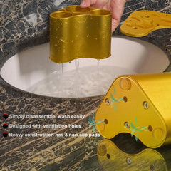 Bathroom Toothbrush Organizer Electric Toothbrush Holders, Bathroom Accessories Countertop Organizer Toothpaste Holder Stand for