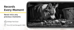 BoyKeep Smart Camera 2K Security Protection Wifi Surveillance 5G/2.4GHz Indoor Baby Night Vision 360° Pan & Tilt 2-Way Audio K30