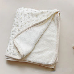 Winter Baby Blanket for Newborn Fleece Cotton Muslin Swaddle Bedding Velvet Stroller Cover New Born Kids Blanket Mother Kids Gta