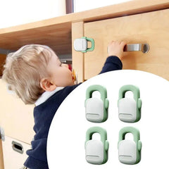 Oven Baby Proofing 4X Keyless Oven Door Locks Heat-Resistant Dishwasher Locks Child Safety Oven Baby Proof Refrigerator Door