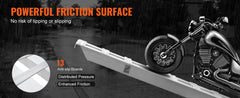 SucceBuy Aluminum Ramps 6000 LBS Capacity Loading Ramps for Motorcycle/Dirt Bike/Trailer/ATV/UTV/Garden Tractor/Lawn Mower 2PCS