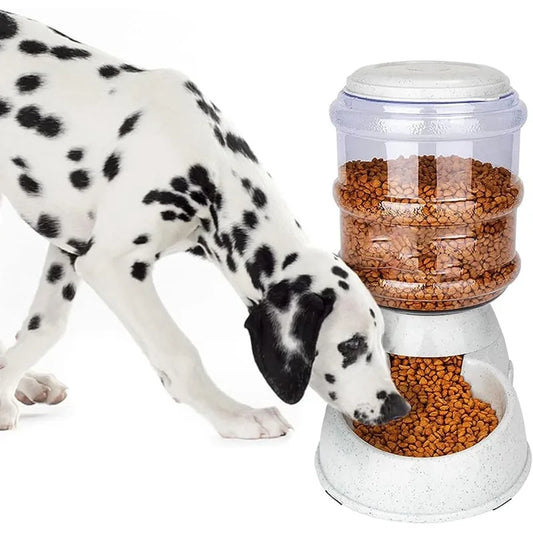 Automatic Dog Feeders for Large Dogs,3 Gallon Gravity Dog Feeder Large Breed,Automatic Cat Feeder Food Dispenser,