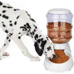 Automatic Dog Feeders for Large Dogs,3 Gallon Gravity Dog Feeder Large Breed,Automatic Cat Feeder Food Dispenser,