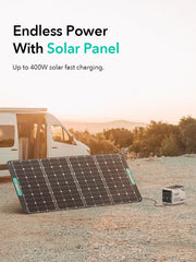 Vigorpool 230 V/1200 W (Peak 2400W) Portable Power Station Solar Generator 1280 Wh LiFePO4 Battery for Emergency Backup