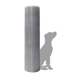 Hot-Dipped Galvanized Welded Wire Mesh 1x25m Roll,Steel Fencing for Construction,Animal Enclosures,Poultry Netting,Garden Securi
