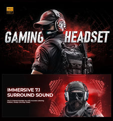Picun G2PRO Wireless Gaming Headset Bluetooth 2.4G Headphones 7.1 Surround 5ms Low Latency ENC Mic for PC PS4 PS5 Phone Switch