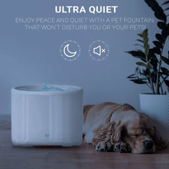 Smart Automatic Pet Water Fountain Cats Dogs App Control Ultra Quiet Filtration System Fresh Water Dispenser