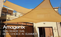 Sun Shade Sail 20'X30' Curved Edge Outdoor Shade Canopy Mocha Breathable 95% UV Block Shade Cloth for Patio Garden Backyard (We