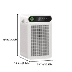 Air Purifier for Home Large Room,Up to 1800 Ft² with True HEPA Filter,Air Cleaner with Quiet Sleep Mode,High Performance