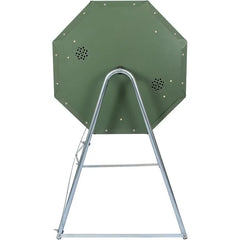Jora Composter JK 270 - Outdoor Dual Chamber Compost Tumbler - 70 Gallon - Galvanized Steel Construction