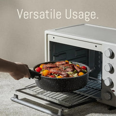 17pcs Pots and Pans Set Non Stick, Nonstick Cookware Set with Removable Handle,RV Kitchen Set