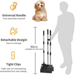Convenient and Efficient Pet Waste Removal Set for Small, Medium, and Large Dogs - Ultimate Ease with Effortless Cleaning - Dura