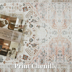 Small Area Rug 2x3 Machine Washable Entrway Rug Vintage Doormat Low Pile Distrssed Rug Carpet Foldable Lightweight Thin Rug