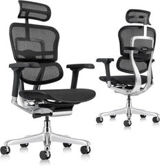 Eurotech Me7Erg Gen2 High Back Mesh Office Chair With Tilt Tension Control, Tilt Lock, Back Angle, Back Height, Synchro Tilt,