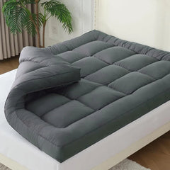 Mattress Topper Extra Thick Mattress Pad Cover for Back Pain Cooling Mattress Protector Overfilled Down Alternative Filling