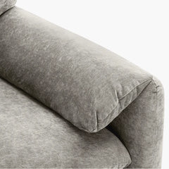 Accent Chairs for Living Room, Modern Upholstered Sofa Chair Comfy Chenille Armchair with Thick Cushion, Single Sofa/Side Chair
