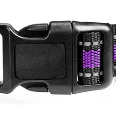 Pet Harness Collar and Leash Set All-in-one Reflective Dog Harness No Pull with Adjustable Buckles for Puppies Small Medium