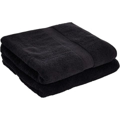 Egyptian Cotton Pile Bath Towel Set of 2, Ultra Soft Luxury Towels, Thick Plush Essentials, Absorbent Heavyweight, Guest Bath