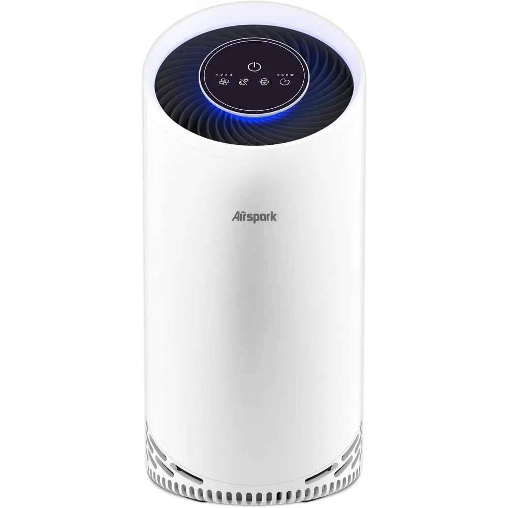 Air Purifiers for Home Large Room Up to 1375ft²,4-in-1True HEPA Air Purifier for Pets Hair Dander Pollen Smoke Cooking Pet Smell