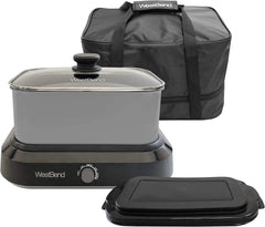 5-Quart and 6-Quart Slow Cookers with Griddle Base