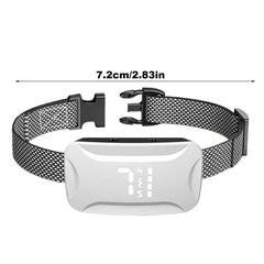 Bark Collar For Large Dog Anti Barking Training Collar IP67 Waterproof Rechargeable Anti Bark Collars With 7 Adjustable