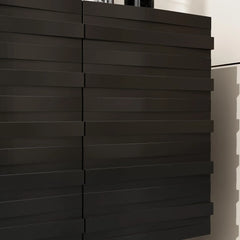 47.2“W Buffet Cabinet Sideboard with 2 Adjustable Shelves, Modern Credenza Cupboard with 3 Stylish Doors, Wood Storage Cabinet.