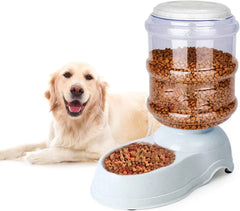 Pet Water Dispenser Station for Large Dogs and Cats,3 Gallon/11L Gravity Automatic Feeder, Cat Dog Water Fountain
