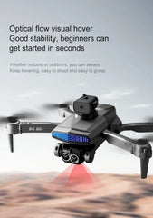 2025 D6 Mini Drone 4k Profesional 8K HD Camera Obstacle Avoidance Aerial Photography Brushless Foldable Quadcopter Gifts Toys