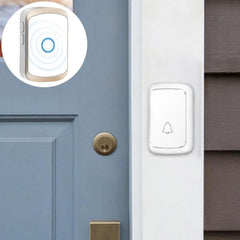 Home Welcome Doorbell Intelligent Wireless Doorbell Waterproof 60 Songs Remote Smart Door Bell