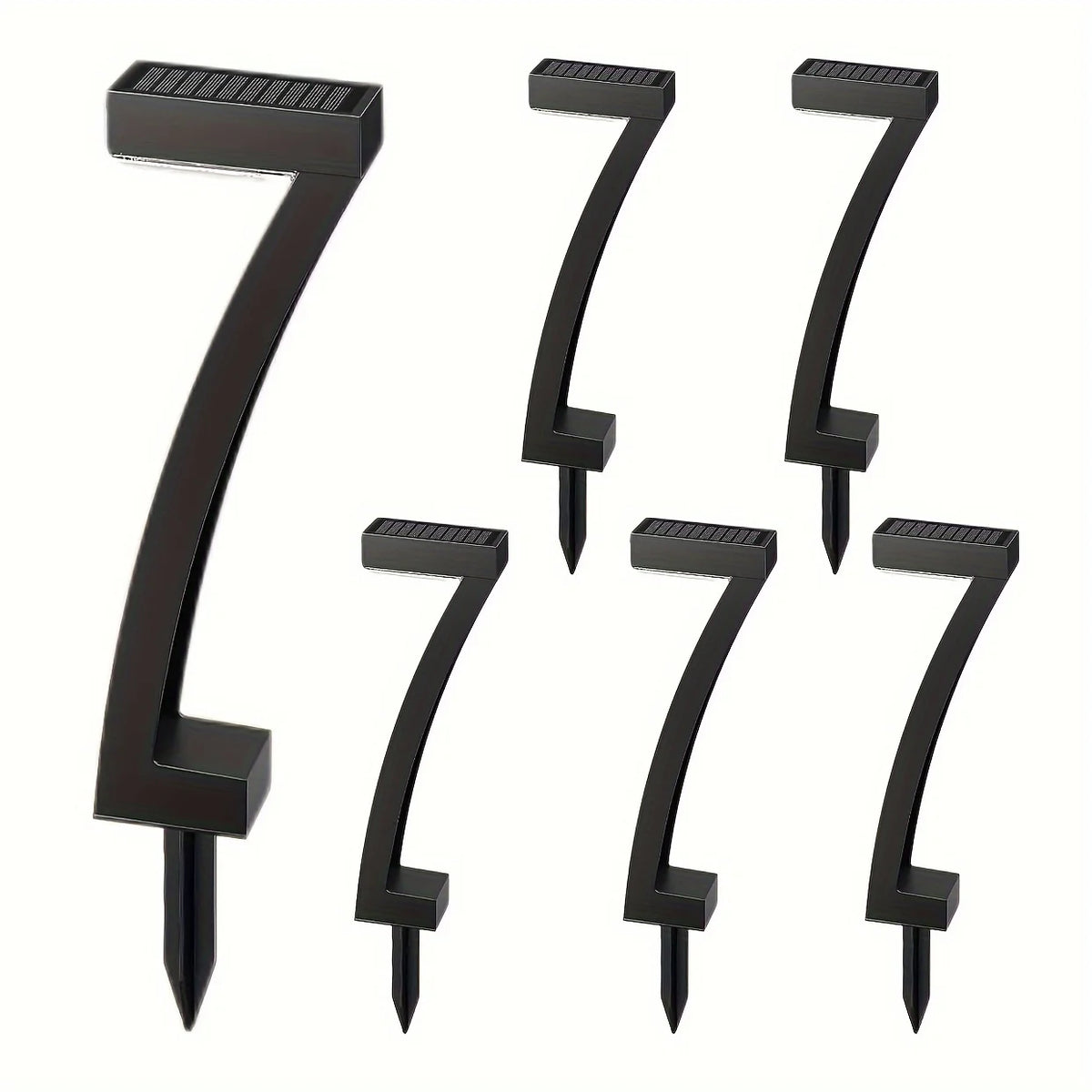 4/6 Pack Bright Solar Outdoor Lights Pathway, 12 Hrs Solar Garden Lights, Auto On/Off for Outside Landscape Path Yard Walkway