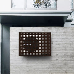 110*55*80cm Air Conditioner Fence Outdoor Units Aluminium Alloy Freestanding Privacy Screen Fence Panel