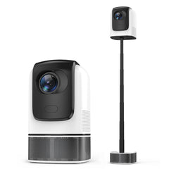 Projector Android Native 1080p Support 4K with Built in Stand with WiFi and Bluetooth