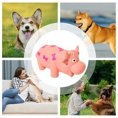 Chewing Toys For Dogs Tough Dogs Chewing Squeaky Toys Interactive Cow Shape Design Interactive Pet Dog Chew Toys For Small