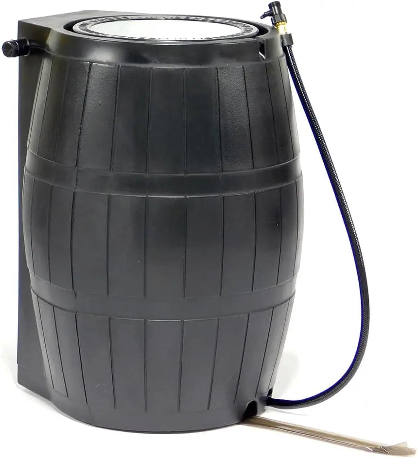 Raincatcher, Flat-Back Rain Barrel with Spigots