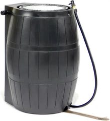 Raincatcher, Flat-Back Rain Barrel with Spigots