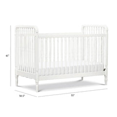 Liberty 3-In-1 Convertible Baby Crib To Toddler Bed And Daybed - Greenguard Gold Certified Crib - Easy To Assemble Baby Crib