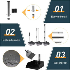 Convenient and Efficient Pet Waste Removal Set for Small, Medium, and Large Dogs - Ultimate Ease with Effortless Cleaning - Dura
